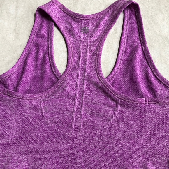 Athleta Woman’s Tennis Workout Activity Seamless Purple Tank Size S - Picture 5 of 11